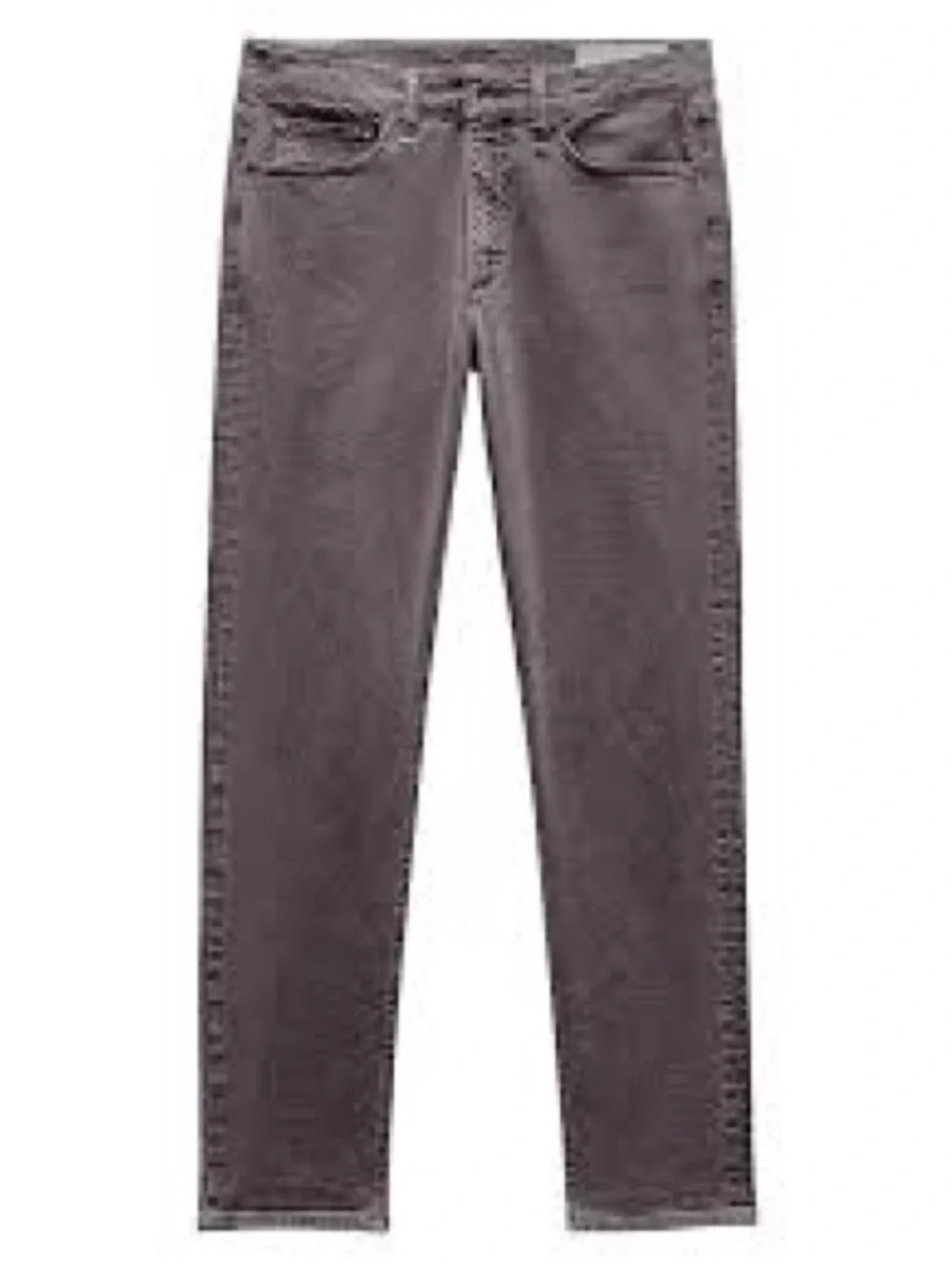 rag & bone Men's Slim Straight Jeans in Charcoal